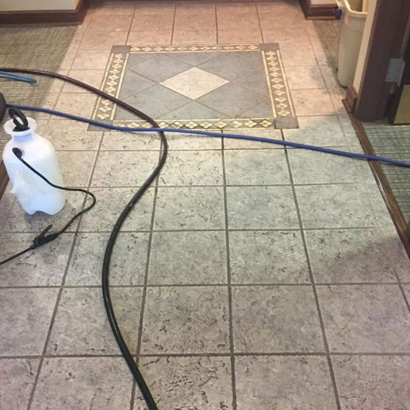 Image dipicting Tile and Grout Cleaning 